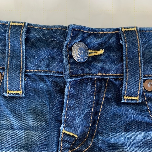 True Religion Sadie Denim Skirt Size 27 - Picture 3 of 9